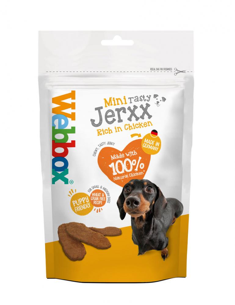 Webbox Mini Tasty Jerxx Chicken Dog Treats