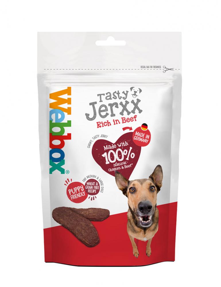 Webbox Mega Tasty Jerxx Beef Dog Treats