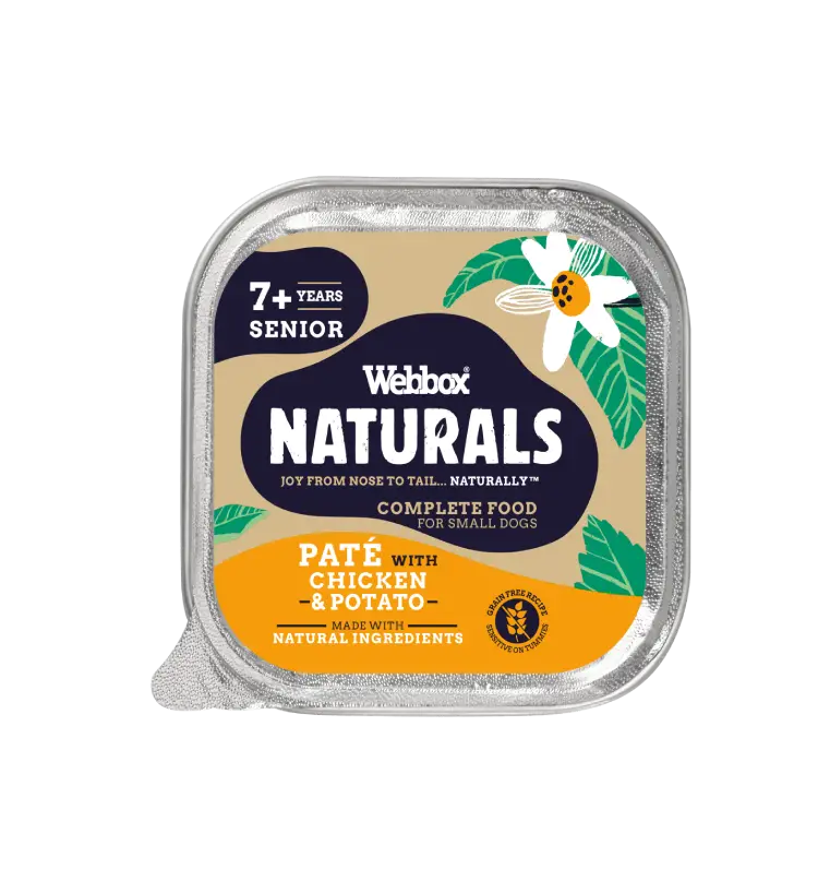 Webbox Naturals Senior Pate with Chicken and Potatoes Wet Dog Food