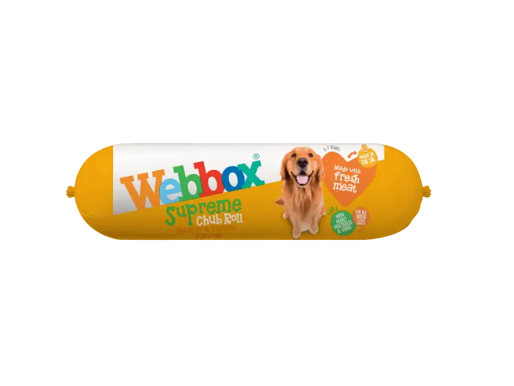 Webbox Chub Roll Supreme Chicken and Turkey Wet Dog Food