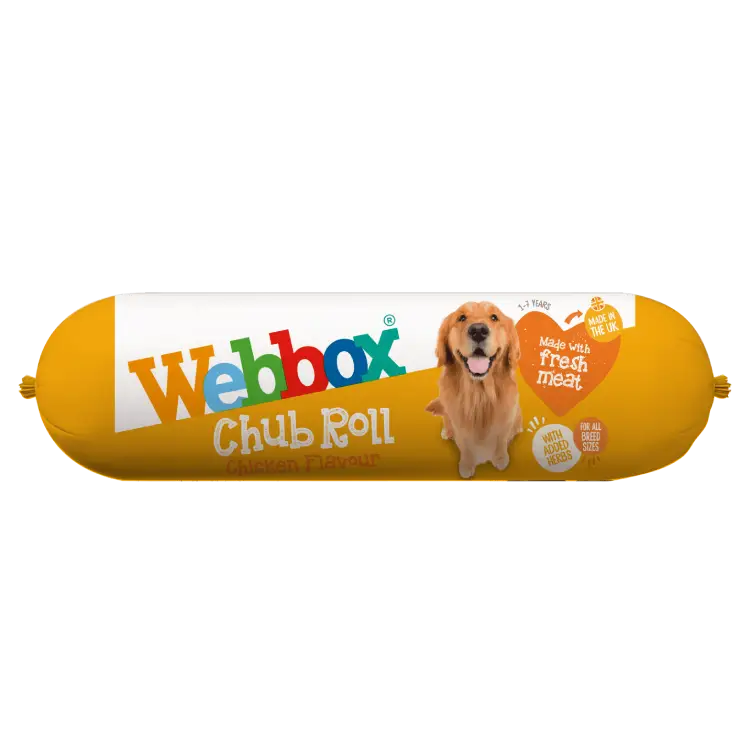Webbox Chicken Chub Roll – Wet Dog Food