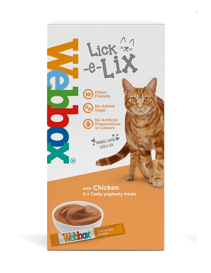 Webbox Lick-e-Lix Chicken Cat Treats