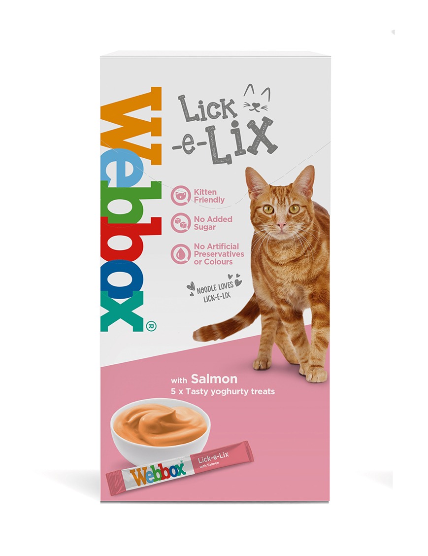 Webbox Lick-e-Lix Salmon Cat Treats