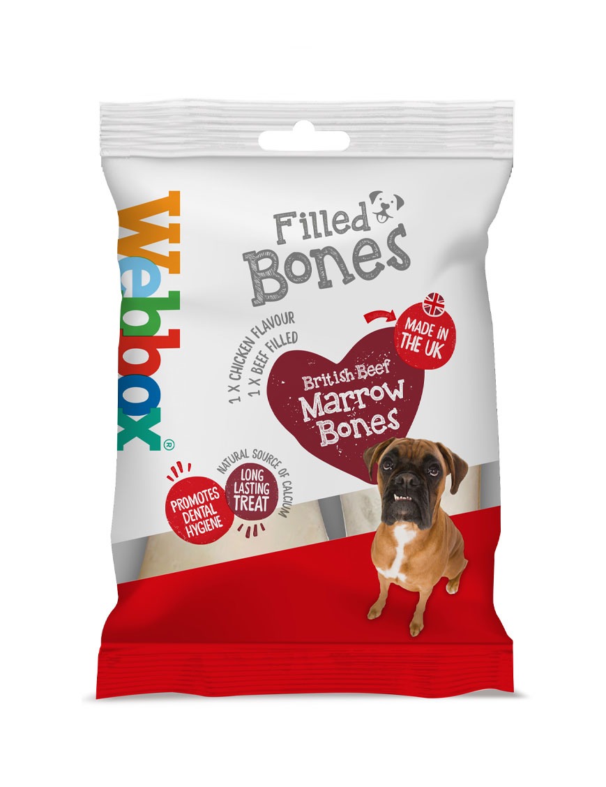Webbox Filled Bones Dog Treats
