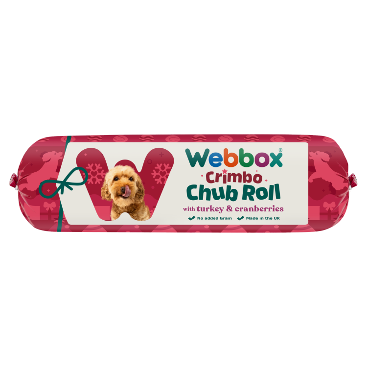 Webbox Christmas Turkey & Cranberry Chub Roll 720g