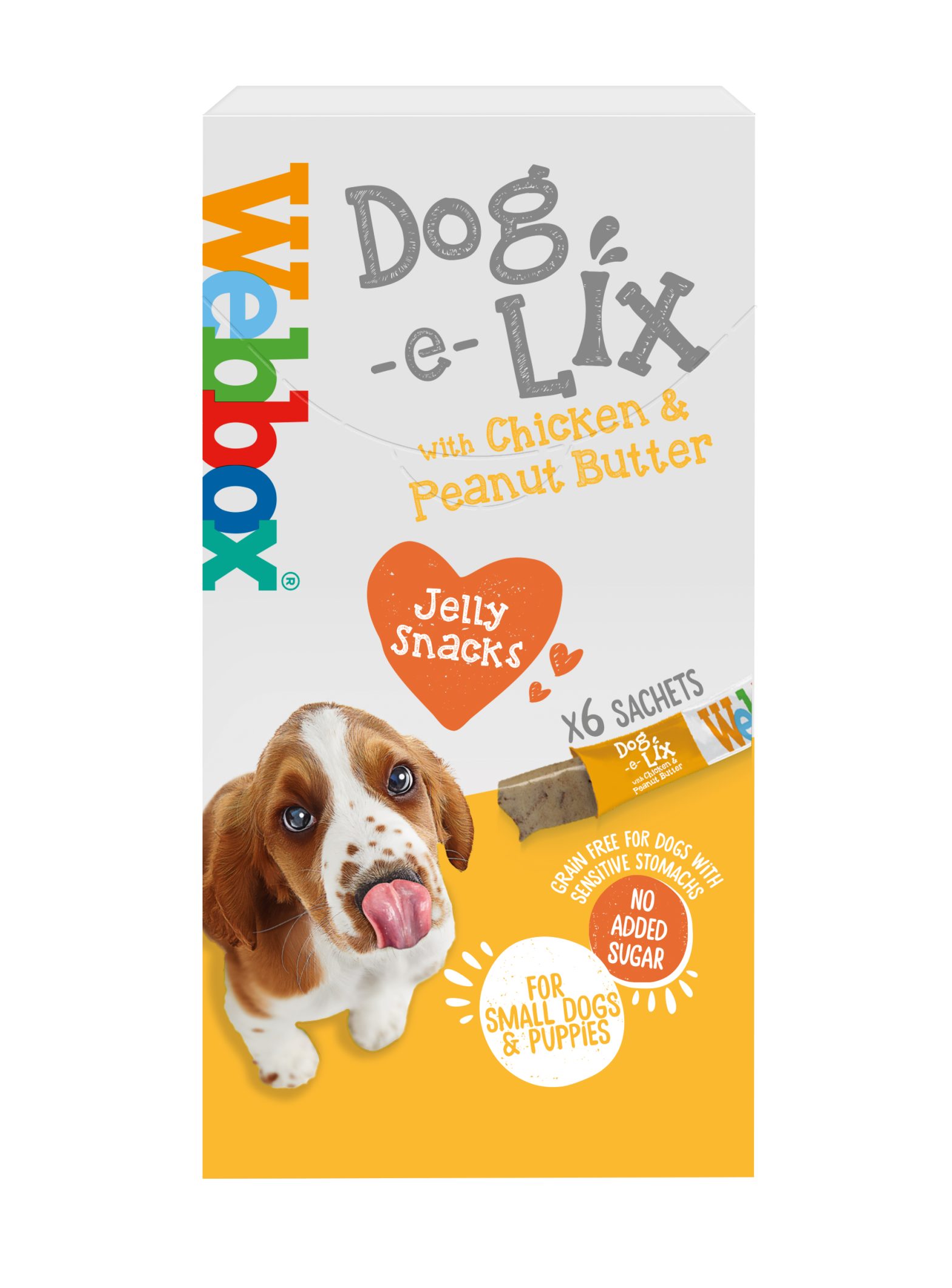 Webbox Dog e Lix with Chicken & Peanut Butter Creamy Dog Treats
