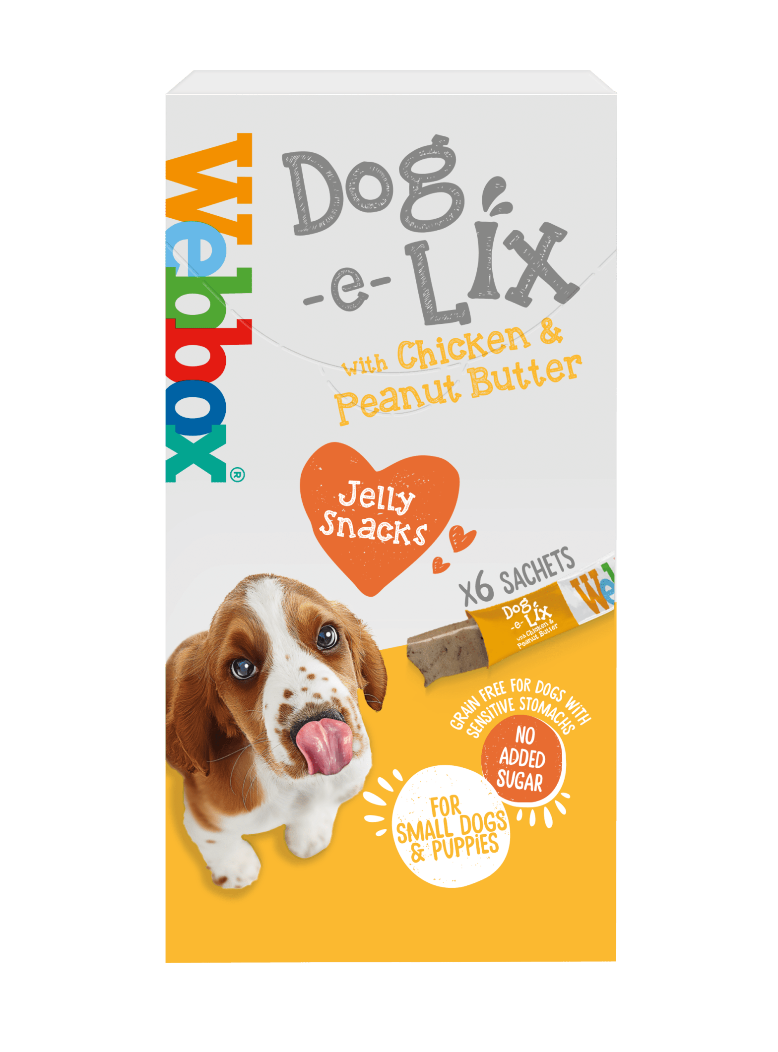 Webbox Dog e Lix with Chicken & Peanut Butter Creamy Dog Treats