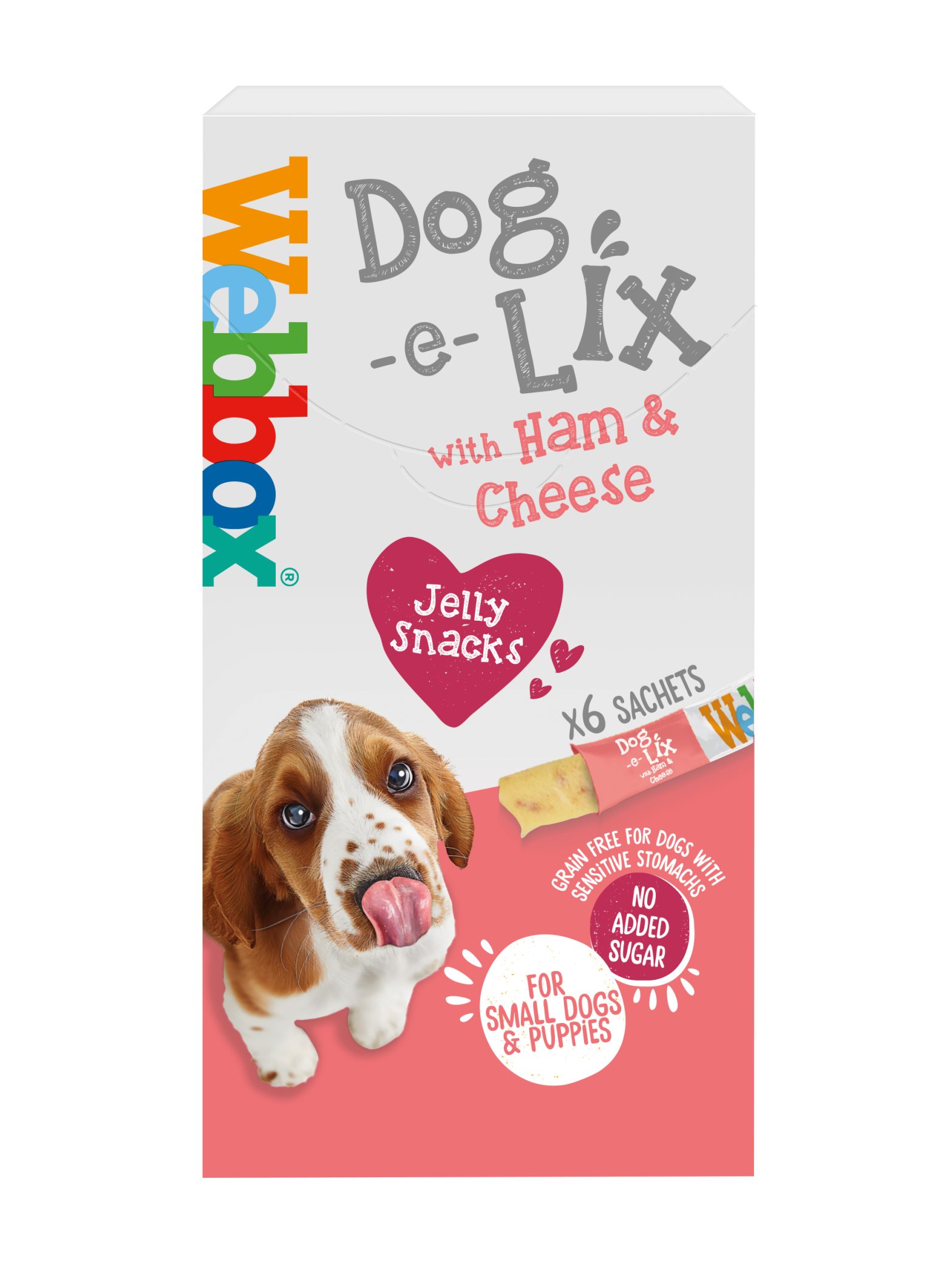 Webbox Dog e Lix with Ham & Cheese Creamy Dog Treats
