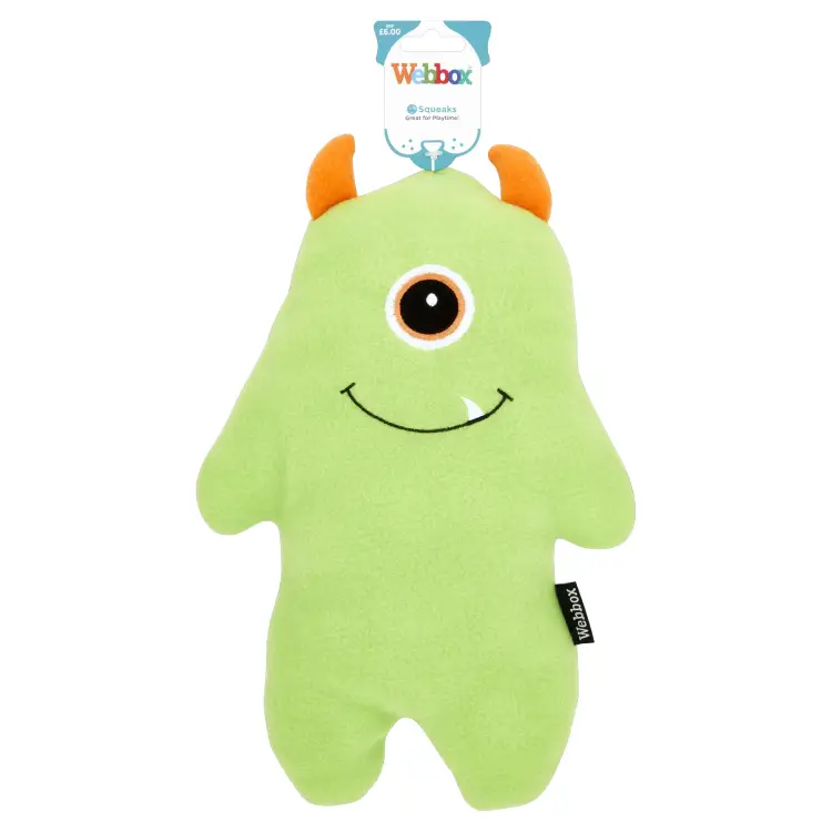 Webbox Plush Monster Toy – pack of six