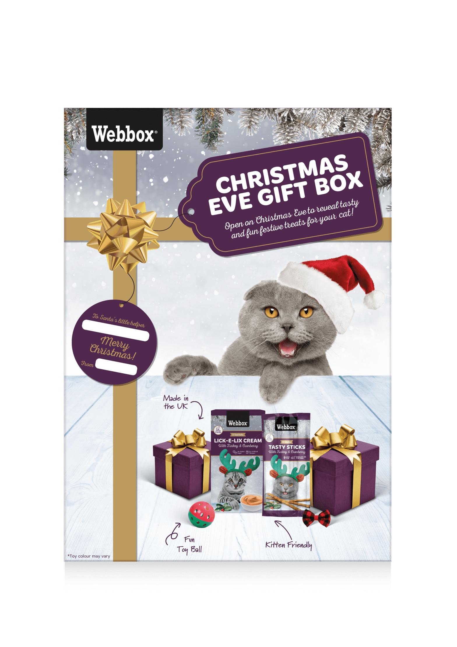 Christmas Eve Boxes for Cats