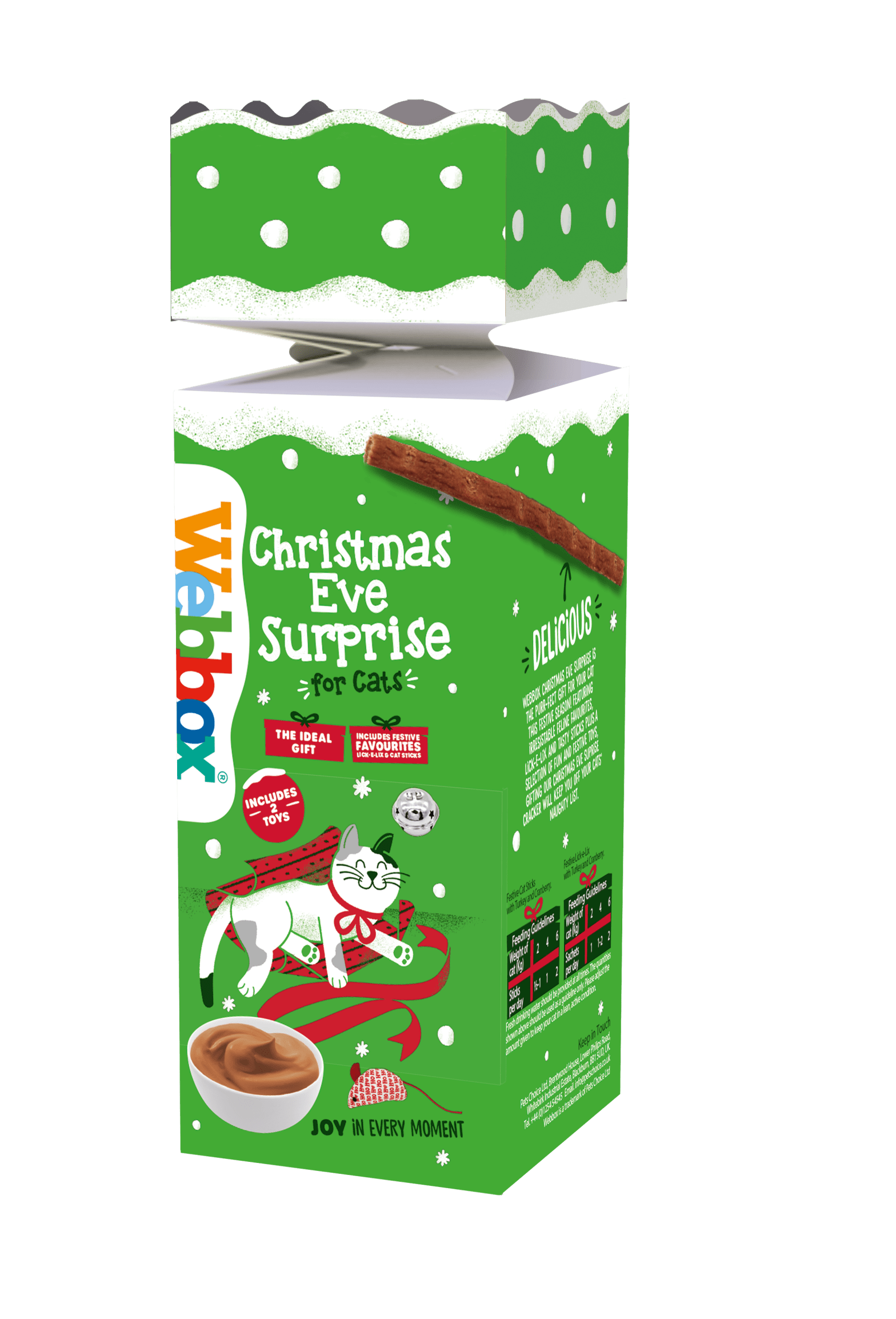 Webbox Christmas Eve Surprise for Cats