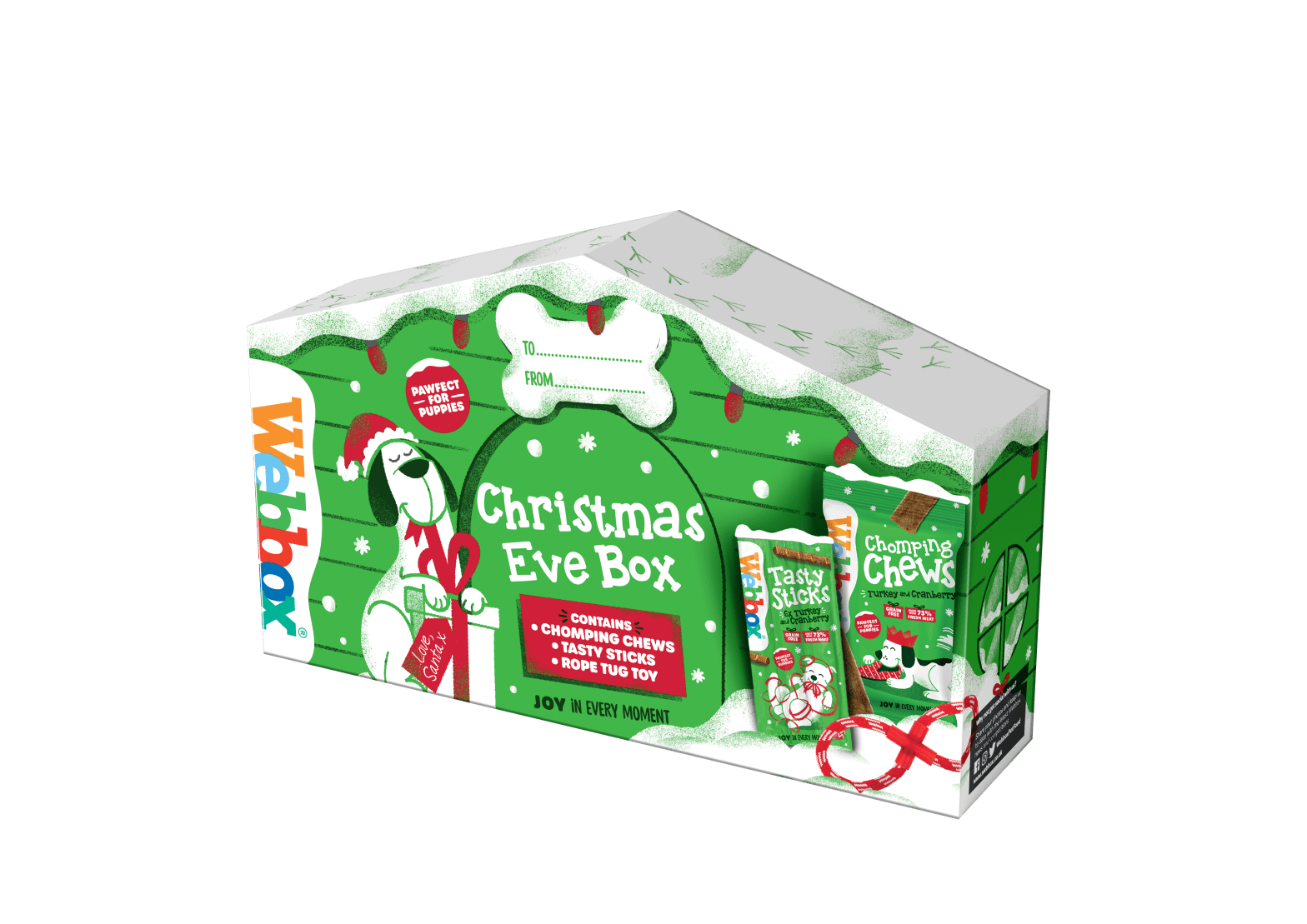Webbox Christmas Eve Surprise for Dogs