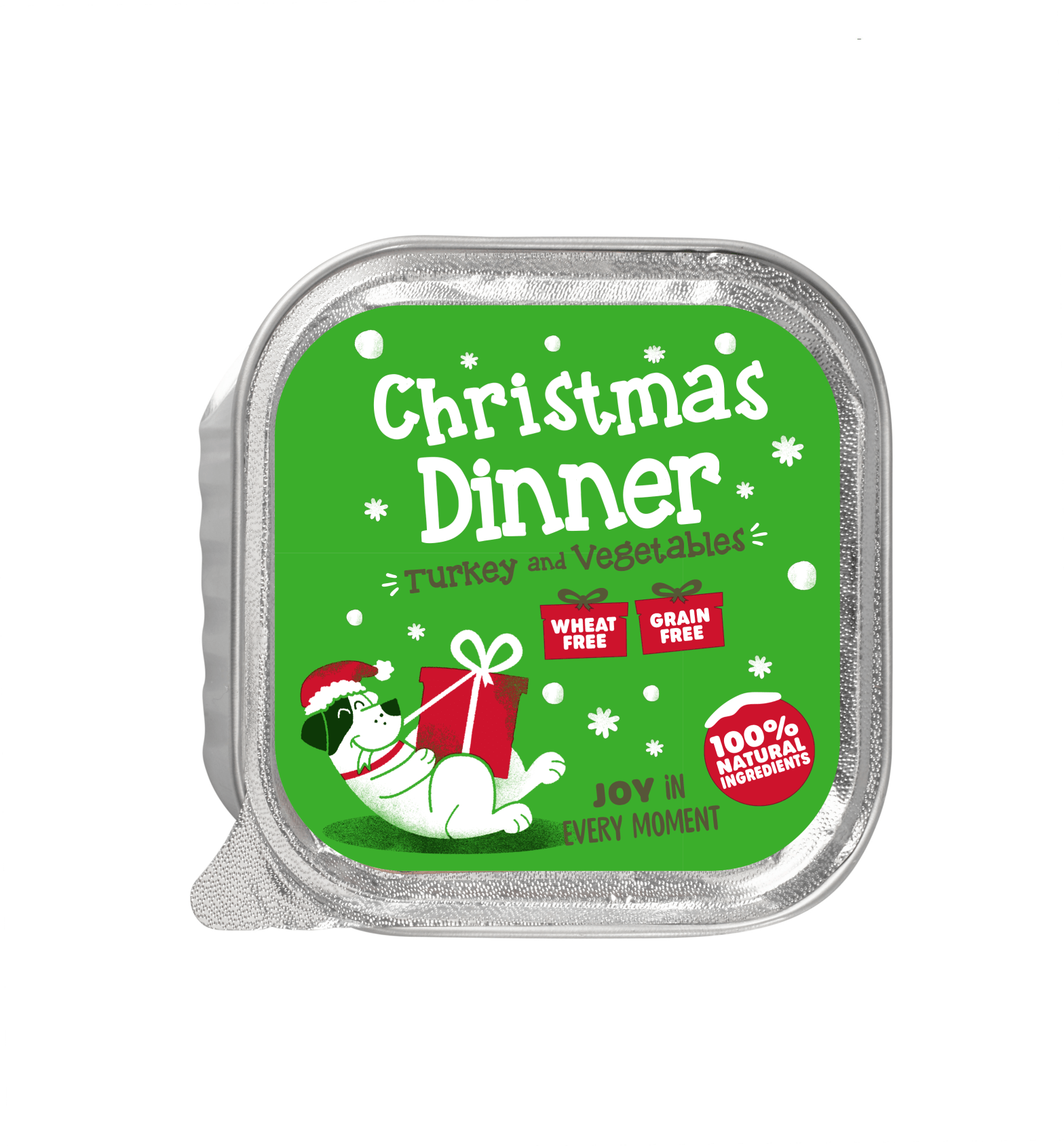 Webbox Christmas Pate for Dogs –  Turkey & Vegetable Dinner