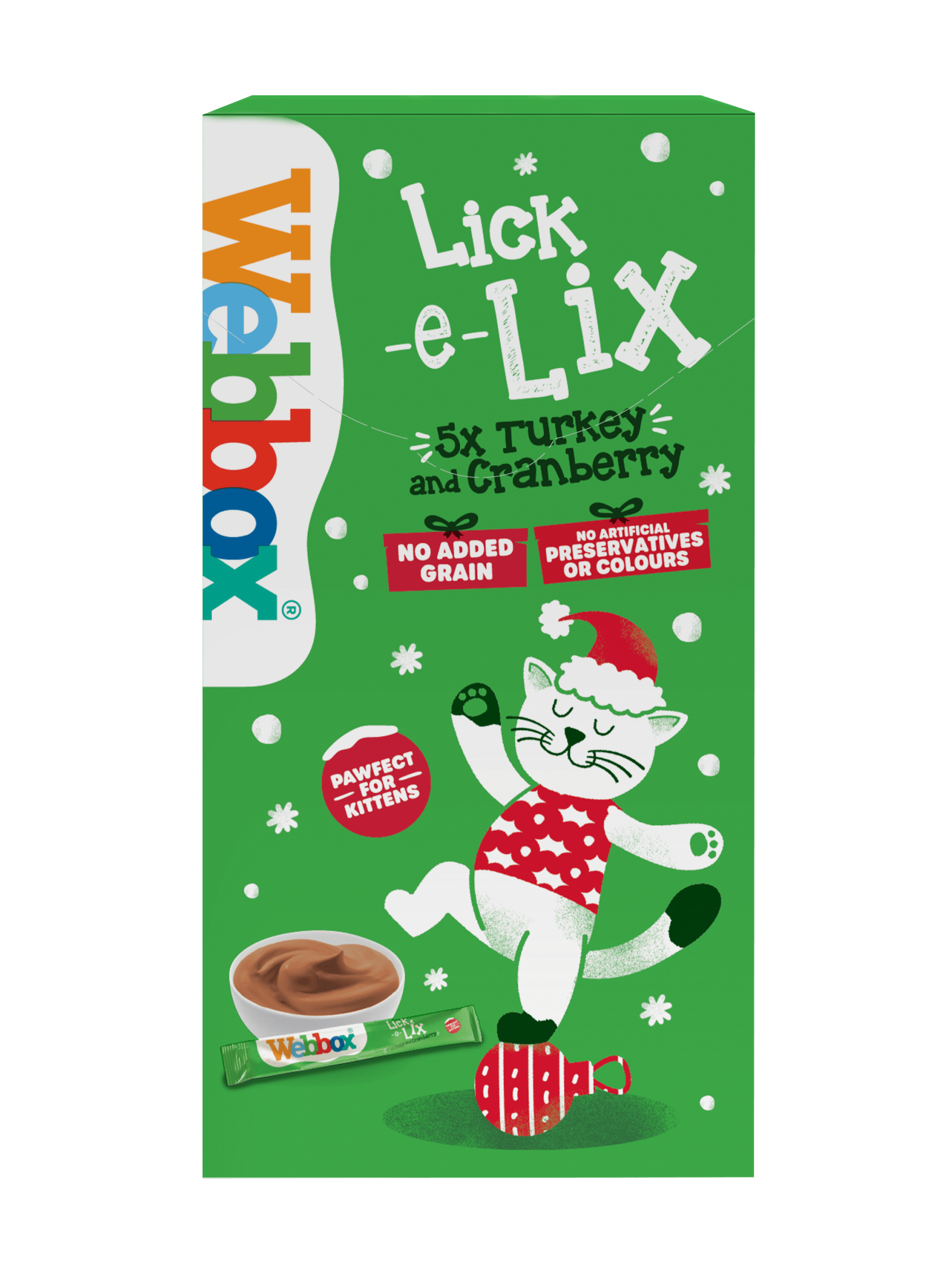 Webbox Christmas Lick-e-Lix – Turkey & Cranberry