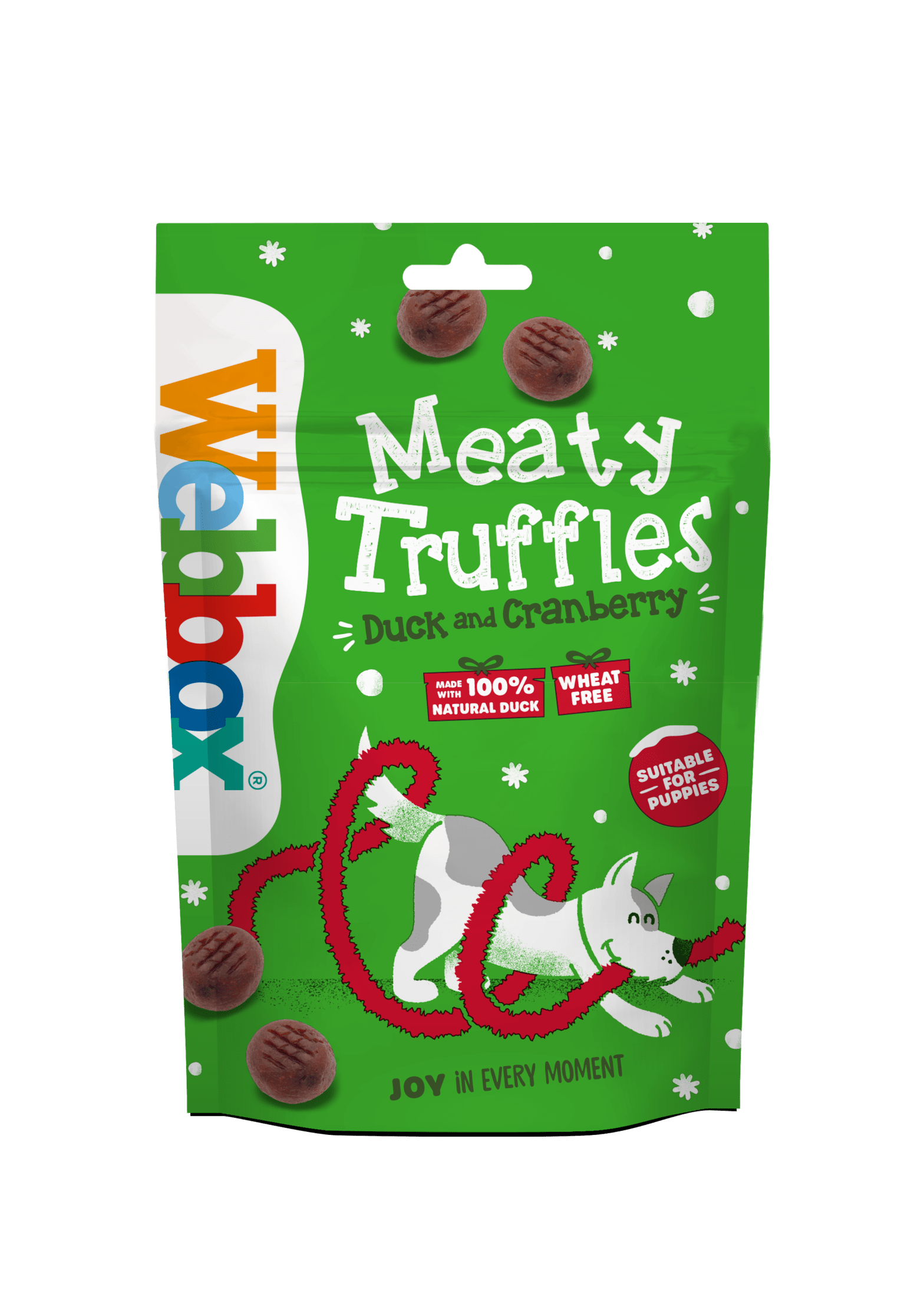 Webbox Christmas Meaty Truffles For Dogs – Duck & Cranberry