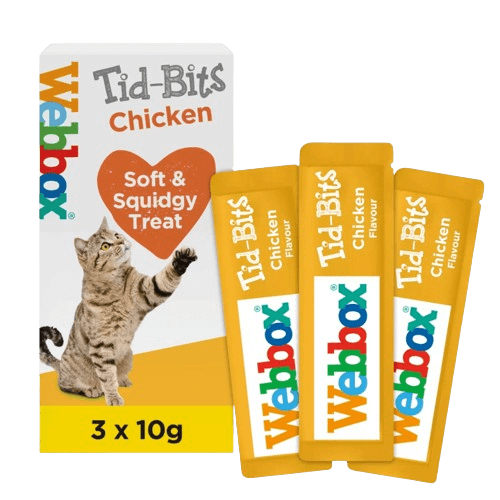 Webbox Cat Tasty Tid Bits Chicken