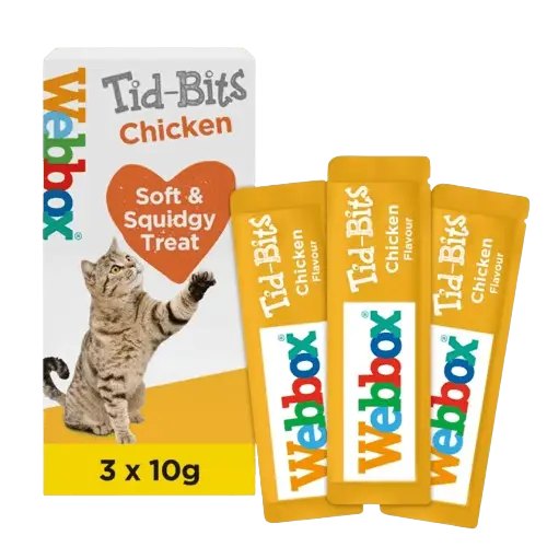 Webbox Cat Tasty Tid Bits Chicken