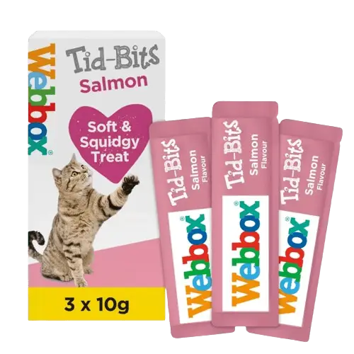 Webbox Cat Tasty Tid Bits Salmon