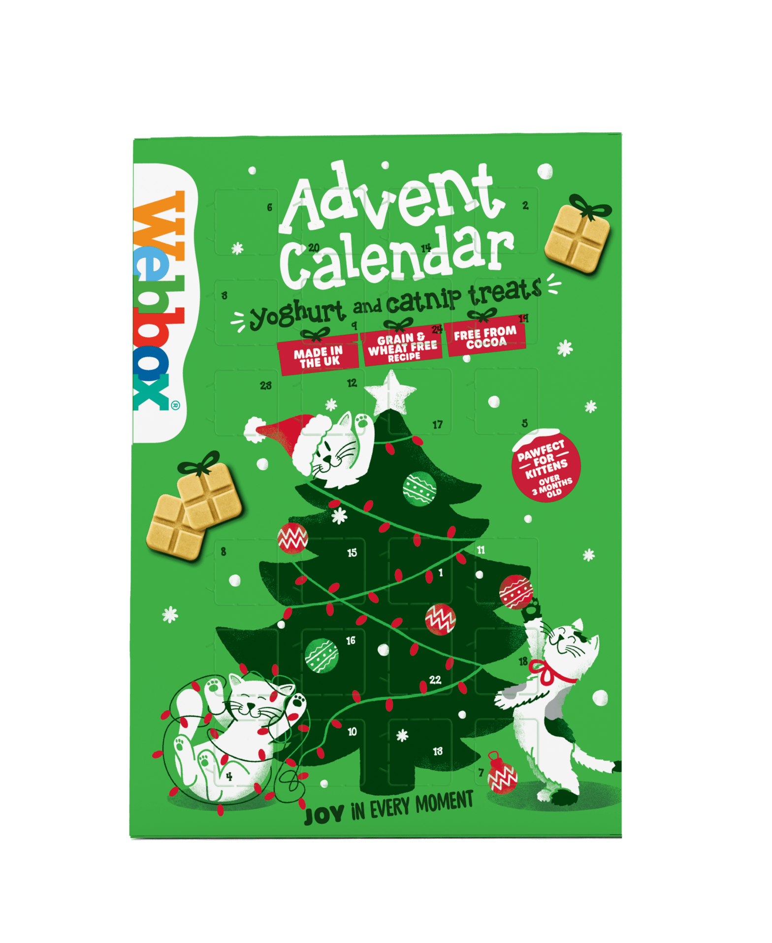Webbox Christmas Advent Calendar for Cats