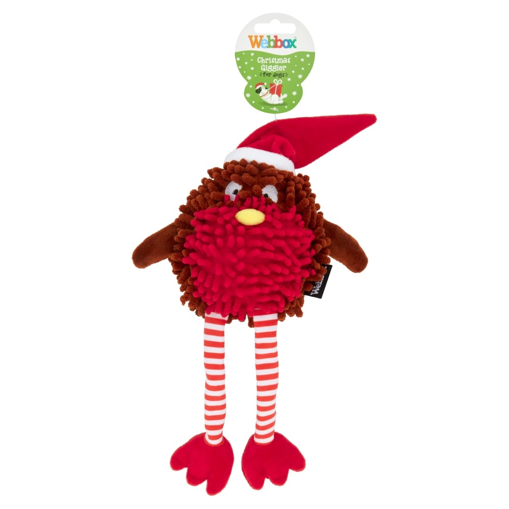 Webbox Dog Christmas Noodle Toy