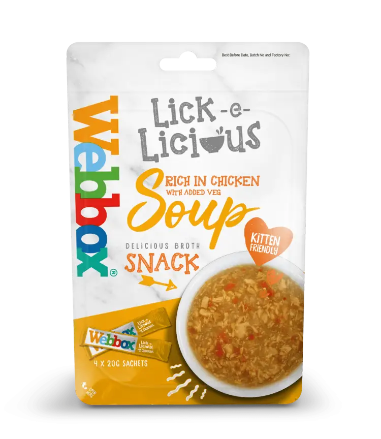 Webbox Lick-e-Licious Chicken Cat Treats