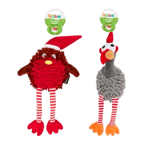 Webbox Dog Christmas Noodle Toy