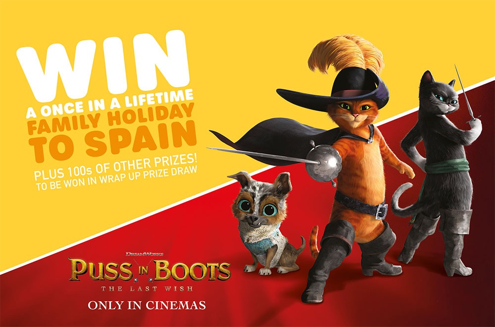 Puss in Boots Competition - Webbox Puss in Boots Competition - Webbox