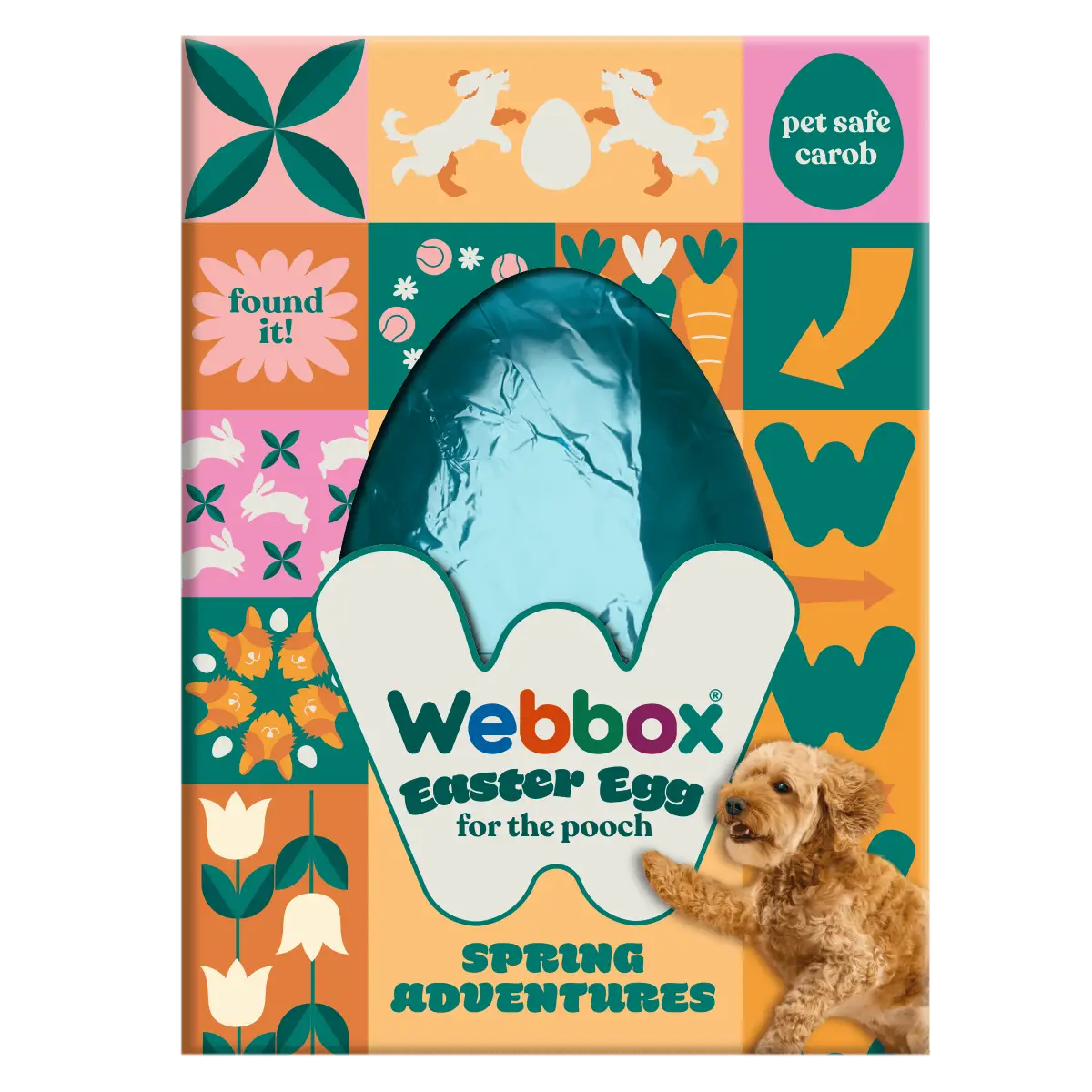 Webbox Dog Easter Egg 60g