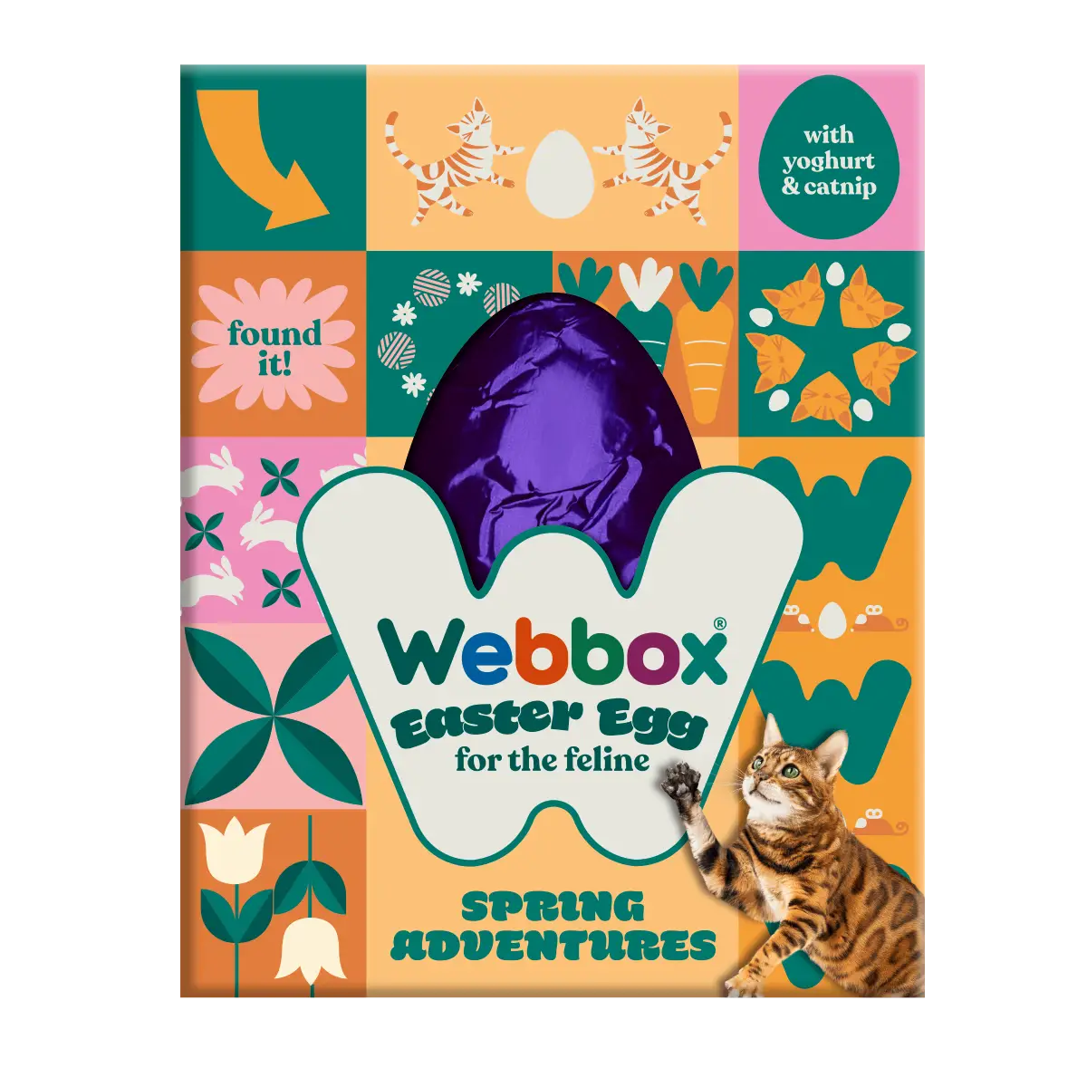 Webbox Cat Easter Egg