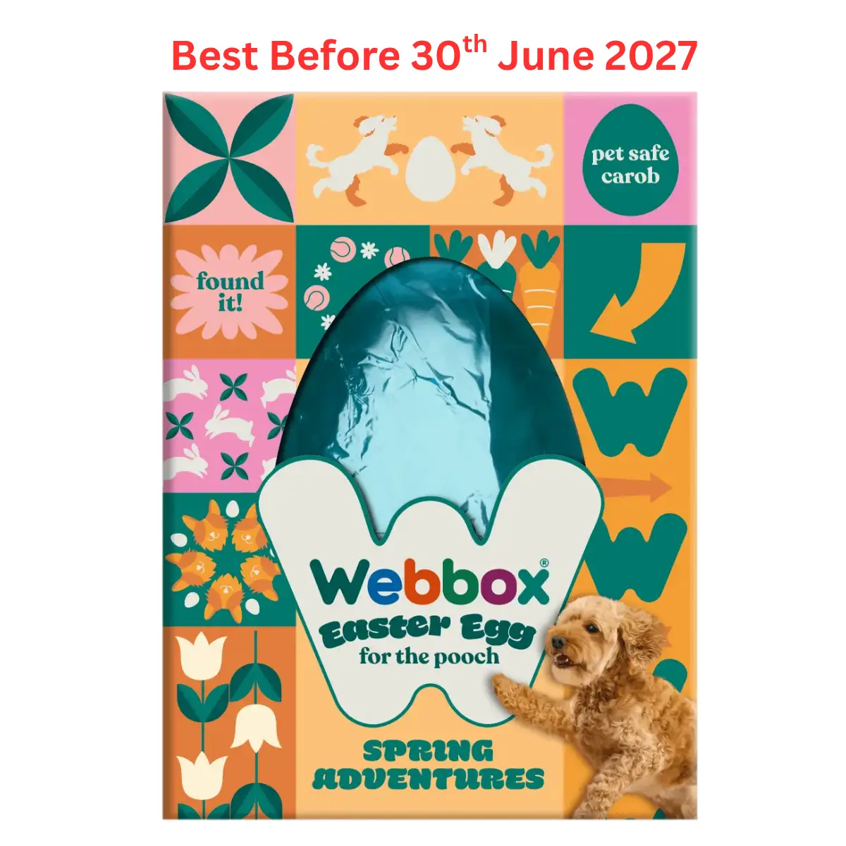 Webbox Dog Easter Egg 60g