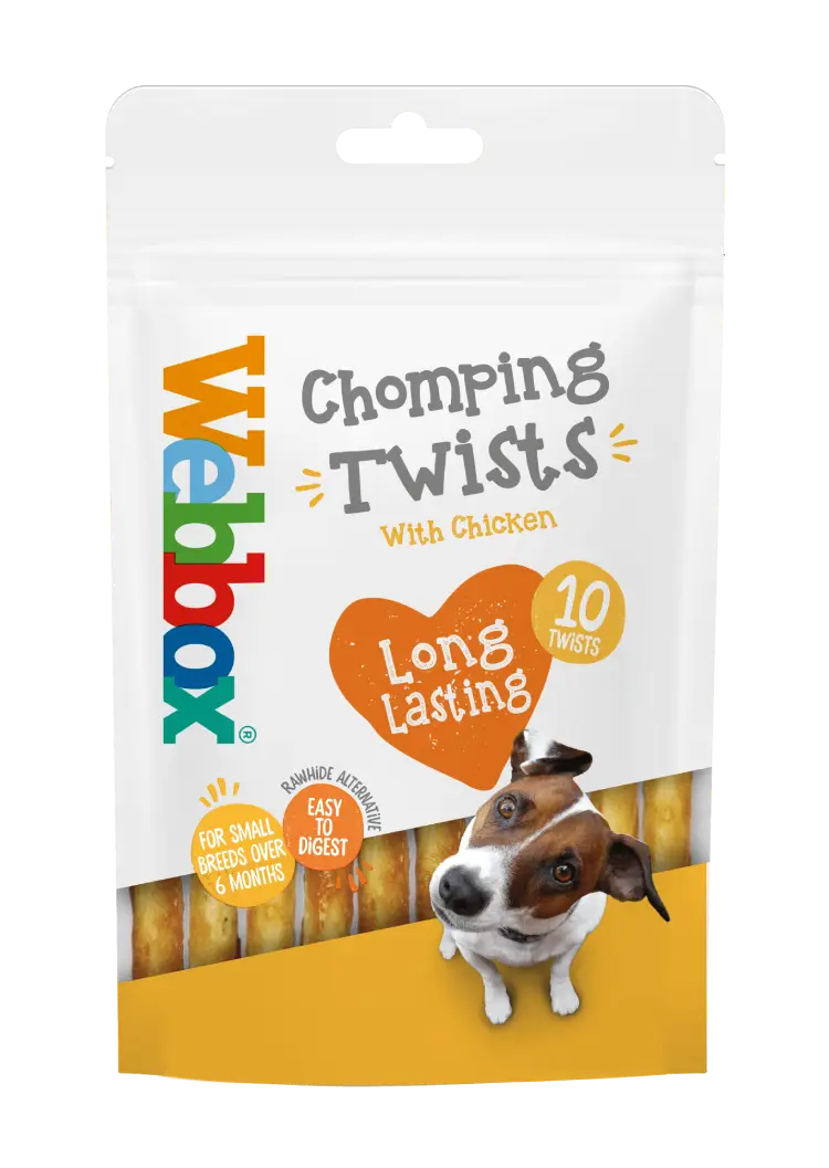Webbox Twist Sticks Rawhide Alternative