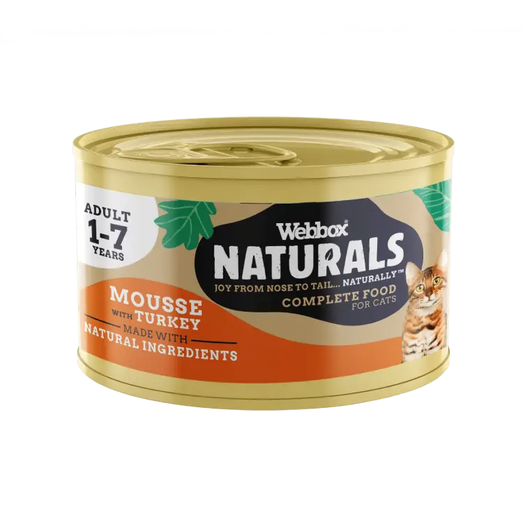 Webbox Naturals Turkey Mousse Wet Cat Food