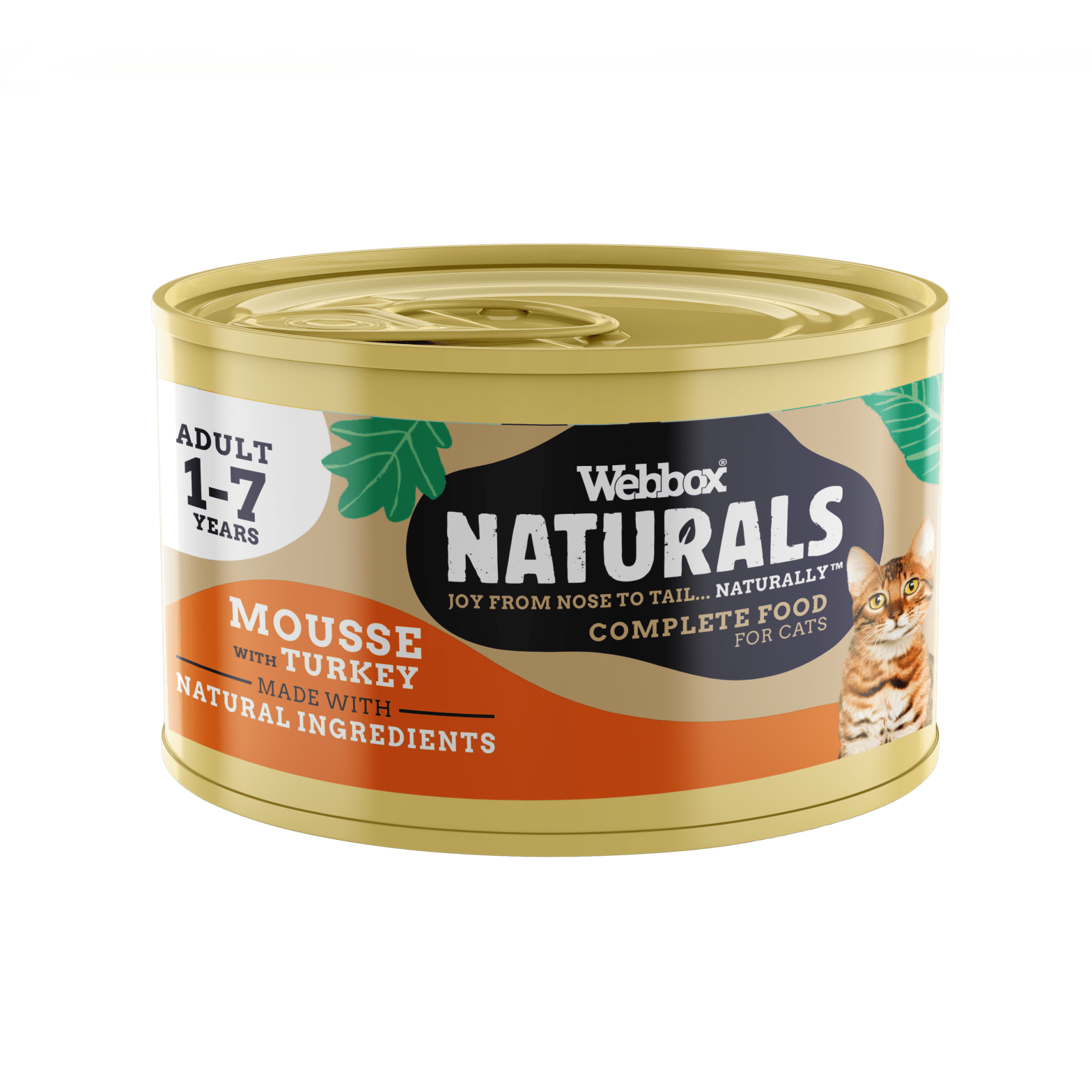 Webbox Naturals Turkey Mousse Wet Cat Food