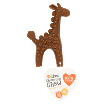 Webbox Chomping Chew Chicken & Veg Giraffe