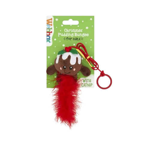 Webbox Christmas Cat Pudding Toy