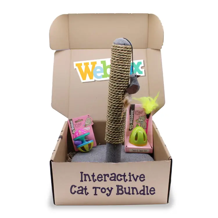 HEUHAI 43-Piece Cat Toy Bundle - Jingle Balls, Moving Chicks & Interactive Toys For Kittens