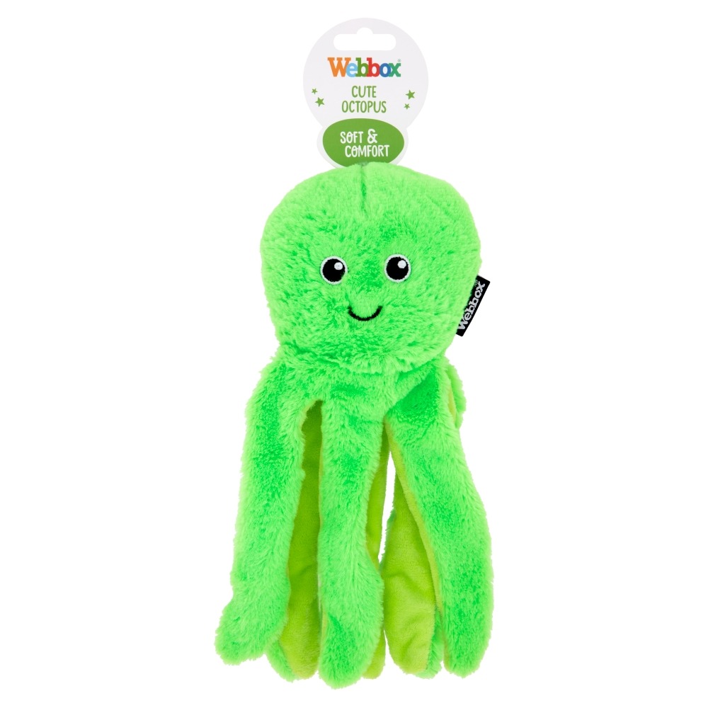 Octopus Toy Green