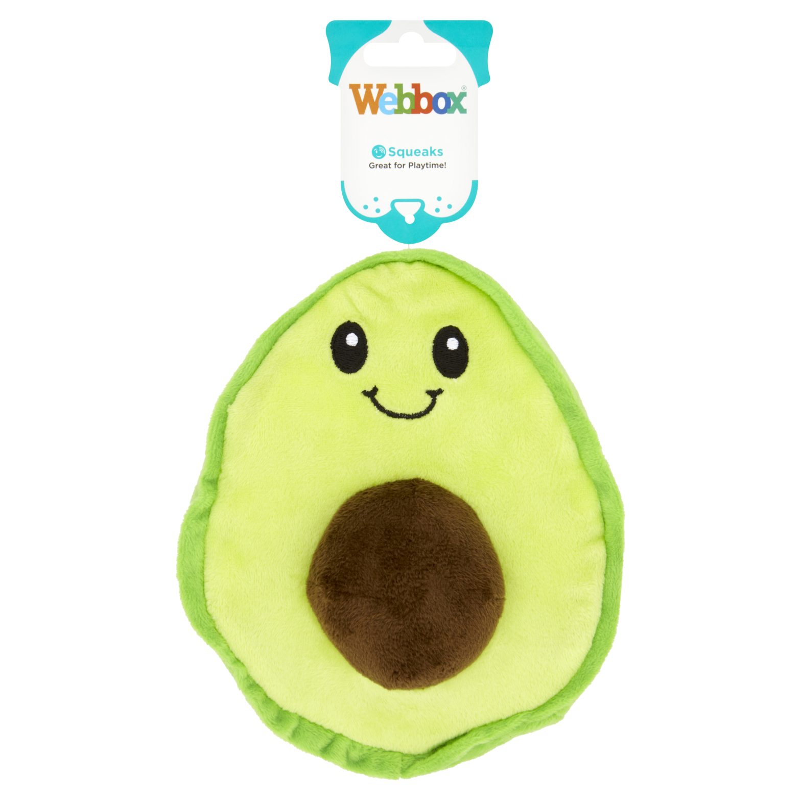 Plush Fruit Avocado Webbox