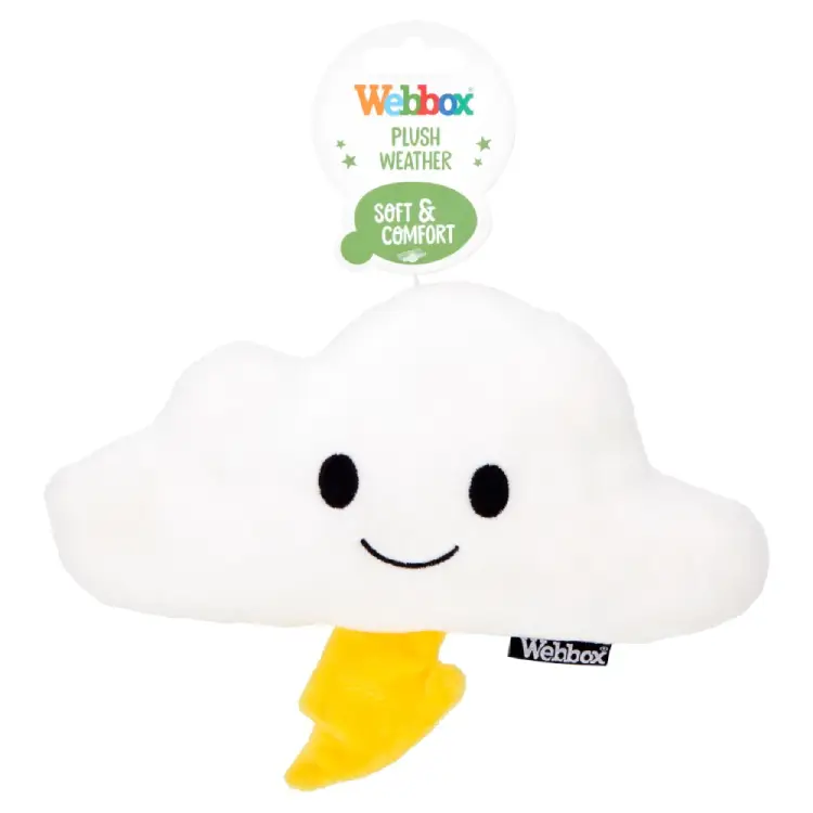 Plush Weather Cloud Dog Toy