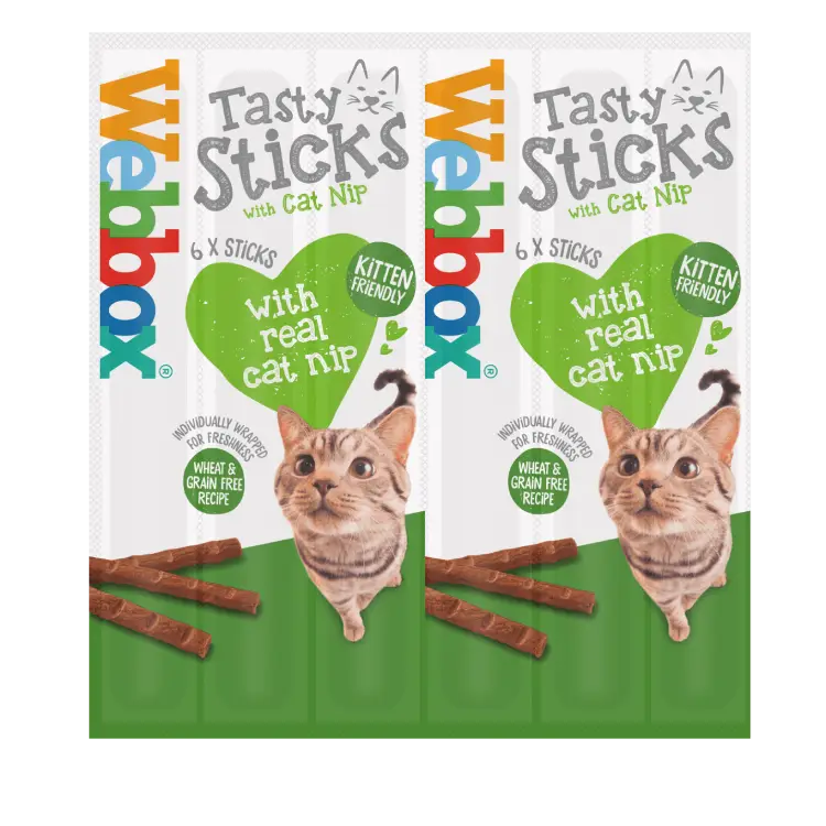 Webbox Tasty Sticks with Catnip Cat Treats