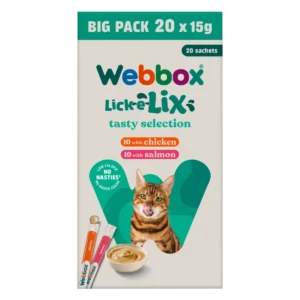 Webbox Lick-e-Lix Mix Variety Mega Pack Cat Treats