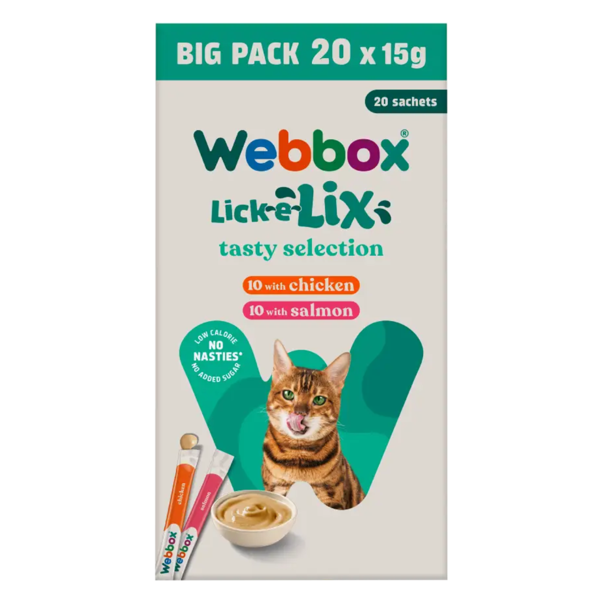 Webbox Lick-e-Lix Mix Variety Mega Pack Cat Treats