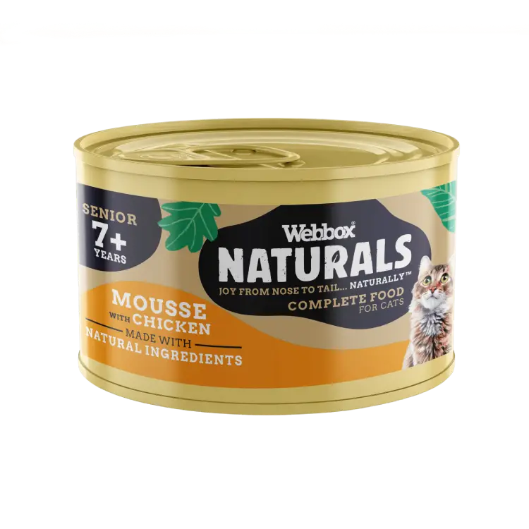 Webbox Naturals Cat Mousse Senior 7+ Chicken