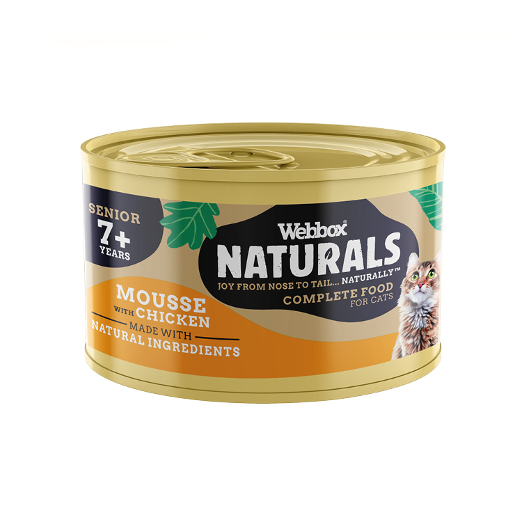 Webbox Naturals Cat Mousse Senior 7+ Chicken