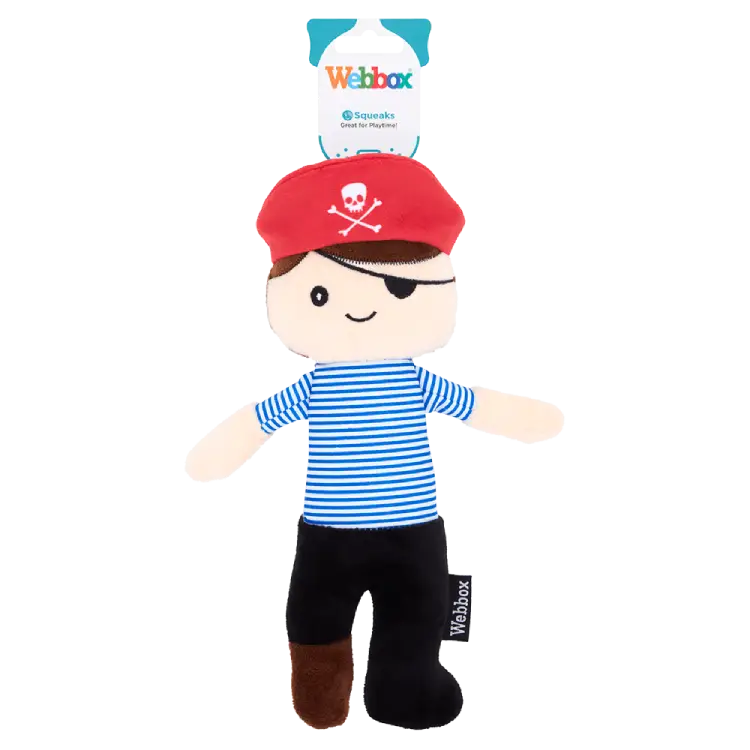 Webbox Plush Pirate Toy