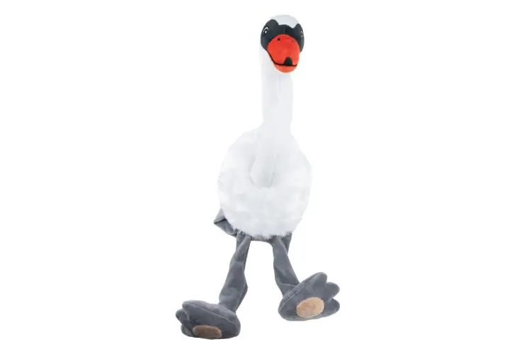 Webbox Cuddle Long Leg Swan Dog Toy