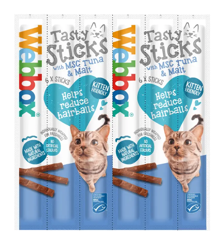 Webbox Cat Sticks with MSC Tuna & Malt
