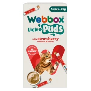 strawberry lick e puds treats for cats