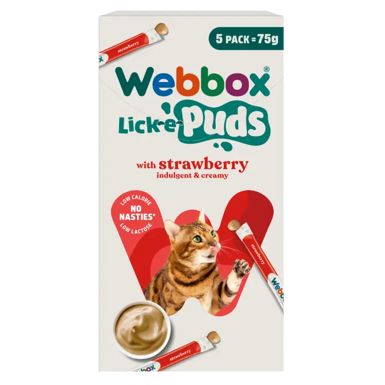 Webbox Lick-e-Puds with Strawberry