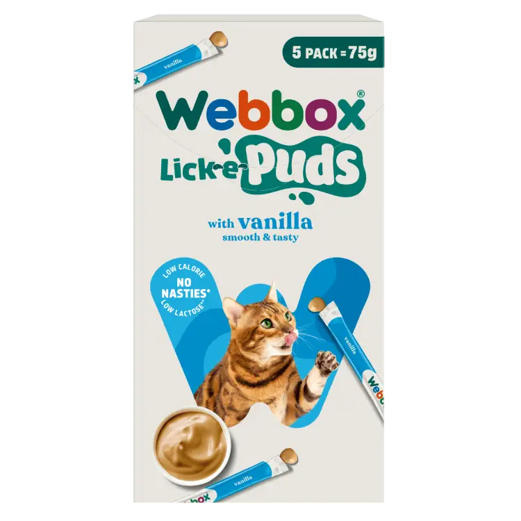 Webbox Lick-e-Puds with Vanilla
